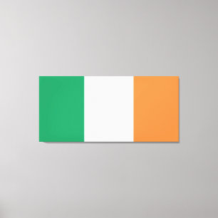Lienzo Bandera nacional de Irlanda, norma irlandesa, cart
