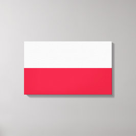 Lienzo Bandera polaca (Polonia)