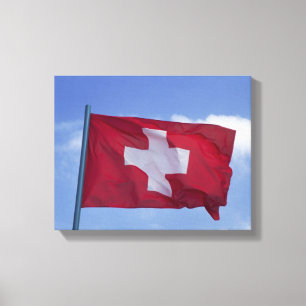 Lienzo Bandera suiza RF)