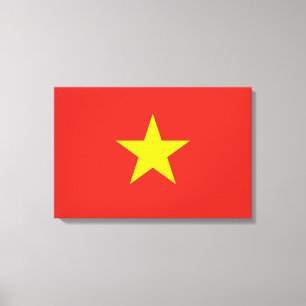 Lienzo Bandera vietnamita (Vietnam)