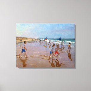 Lienzo Banderas y reflejos Montalivet