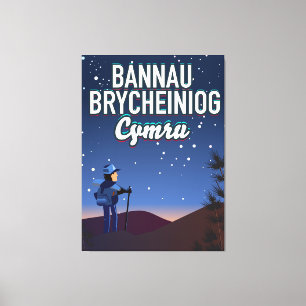 Lienzo Bannau Brycheiniog Cymru