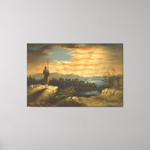 Lienzo Banner de William Bauly sobre nuestro nacimiento e