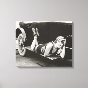 Lienzo Baño de Beauty, 1918