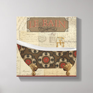 Lienzo Baño de la postal