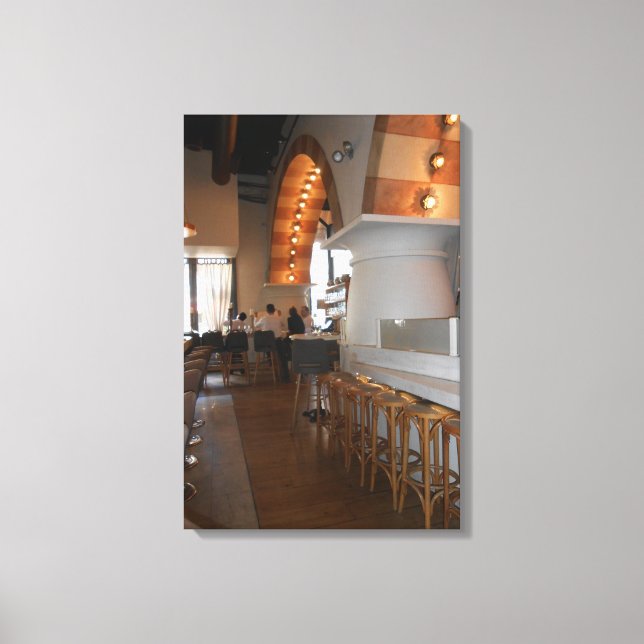 Lienzo Bar Barbounia (Anverso)