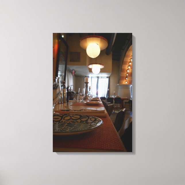 Lienzo Bar Barbounia (Anverso)