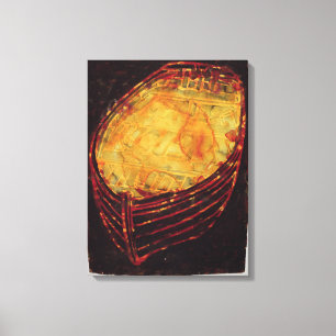 Lienzo Barco amarillo 2007
