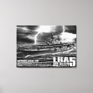 Lienzo Barco de asalto anfibio Peleliu Wrappedcanvas
