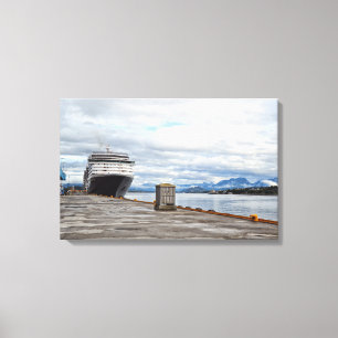 Lienzo barco de crucero