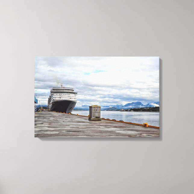 Lienzo barco de crucero (Anverso)
