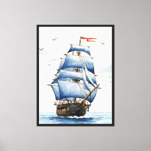 Lienzo Barco de vela