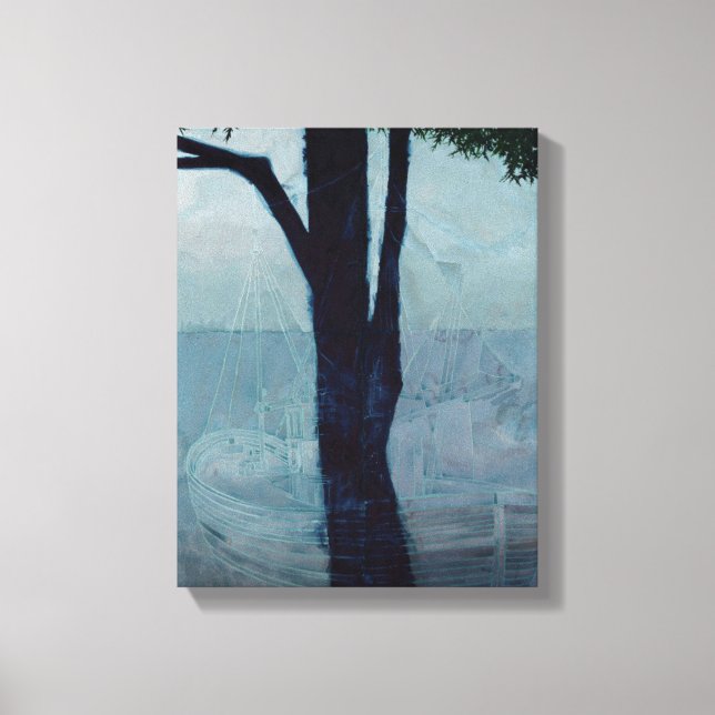 Lienzo Barco fantasma 6 (Anverso)