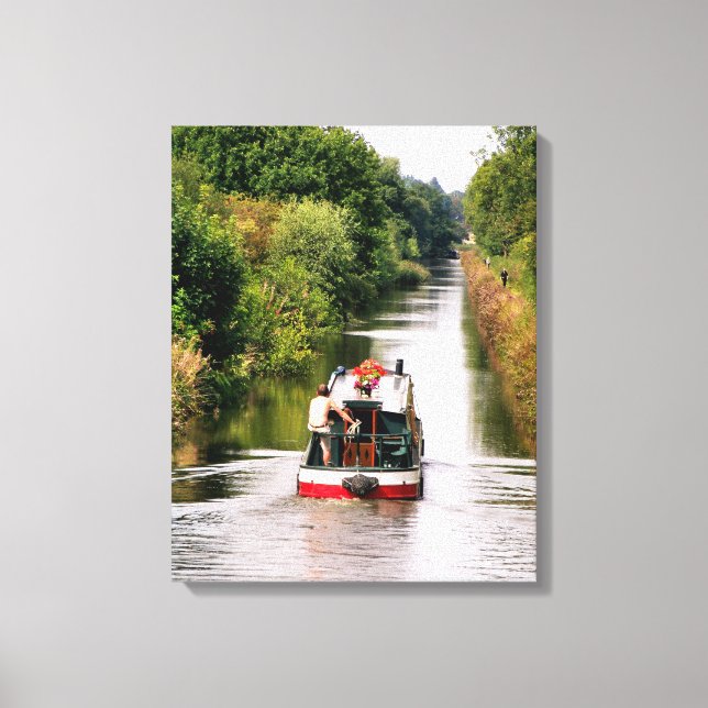 LIENZO BARCOS DE CANAL (Anverso)