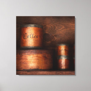 Lienzo Barista - Café - Café y especias