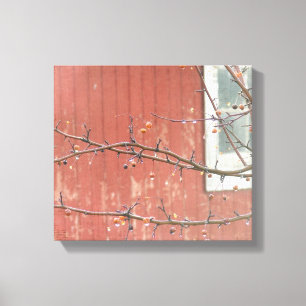 Lienzo Barn and Berries