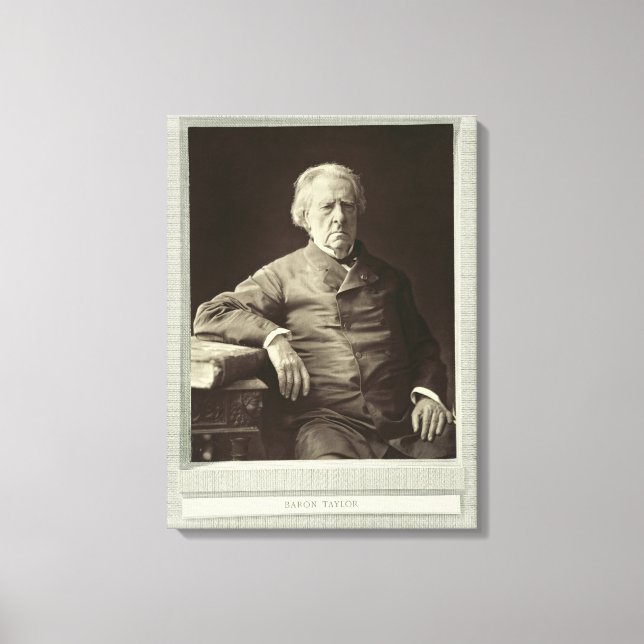 Lienzo Baron Isidore Justin Severin Taylor (1789-1879), f (Anverso)