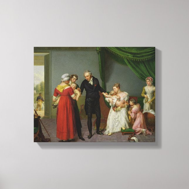 Lienzo Barón Jean Louis Alibert (Anverso)