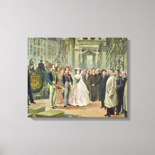 Lienzo Barón Jorte-Eugene Haussmann