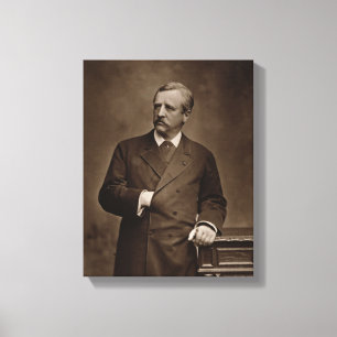 Lienzo Barón Nils Adolfo Erik Nordenskjold (1832-1901),