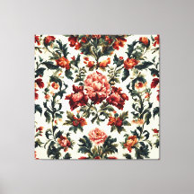 Barroco italiano. Flores y hojas de moda