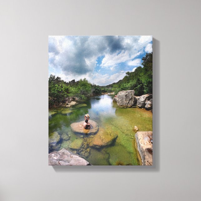 Lienzo Barton Creek 15 - Austin Texas (Anverso)