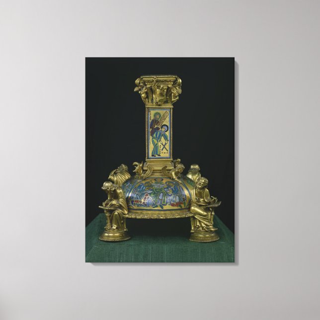 Lienzo Base de la Cruz de St. Bertin (Anverso)