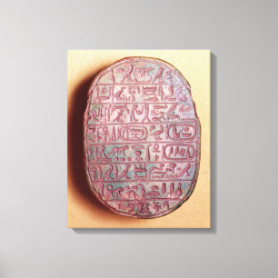 Lienzo Base de un pañuelo matrimonial de Amenhotep III