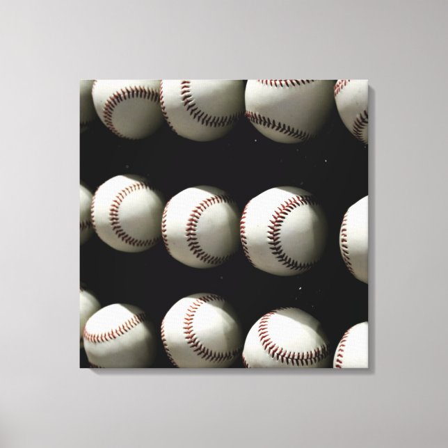 Lienzo Baseballs (Anverso)