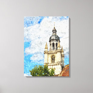 Lienzo Basílica de San Martín en Halle, Bélgica