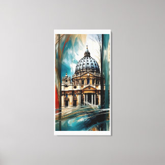 Lienzo Basílica de San Pedro