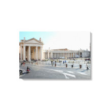 Basílica de San Pedro y Columnas en la Ciudad del