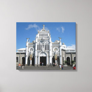Lienzo Basílica en Cartago, Costa Rica