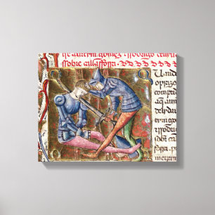 Lienzo Batalla crónicas de Gómez Martin El Cid 'de