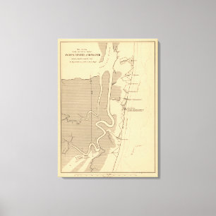 Lienzo Batalla de Fort Sumter - Panorámica de la Guerra C