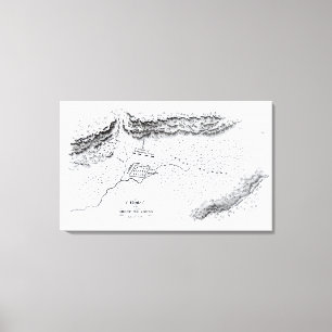 Lienzo Batalla de los grandes prados, el 3 de julio de