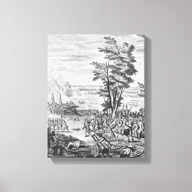 Lienzo Batalla de Malplaquet (Anverso)