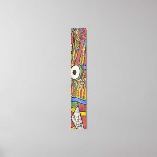 Lienzo Batalla de tambor (Anverso)