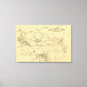 Lienzo Batalla del Palacio de Justicia del Spotsylvania