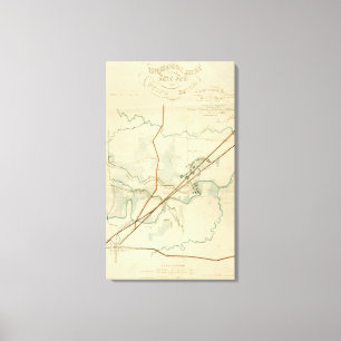 Lienzo Batalla del río de las piedras - guerra civil