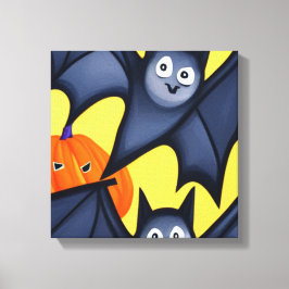 Lienzo Batería y calabazas