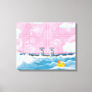 Lienzo Bath Yellow Duck
