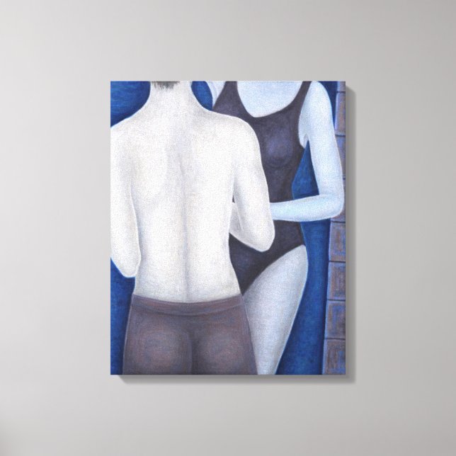 Lienzo Bathers 2003 (Anverso)