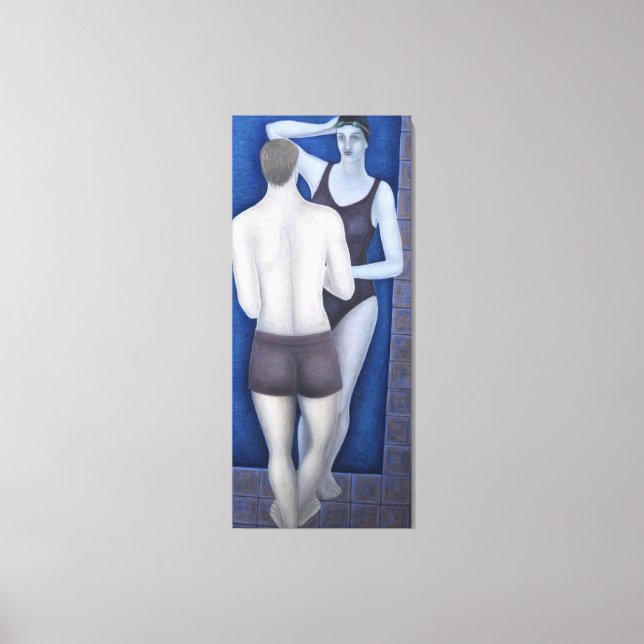 Lienzo Bathers 2003 (Anverso)