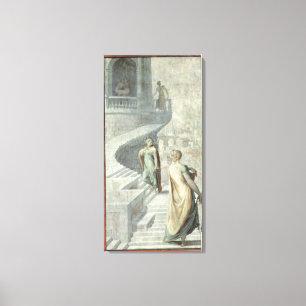 Lienzo Bathsheba que visita a David, c.1553