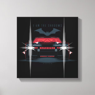Lienzo Batman Batmobile - Yo soy las sombras