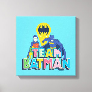 Lienzo Batman   Equipo Batman