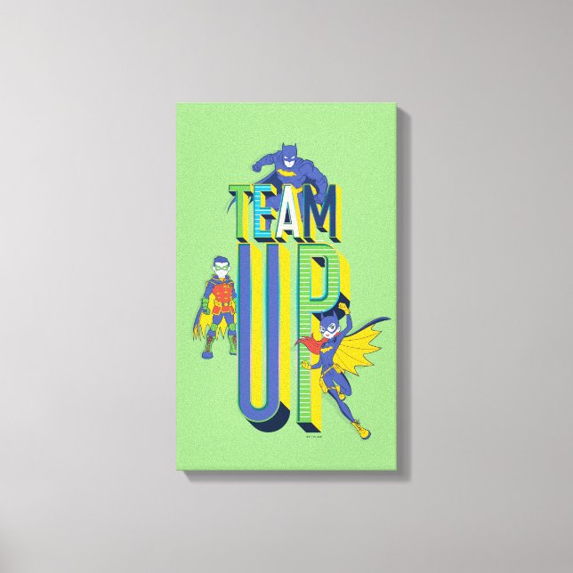 Lienzo Batman | Team Up (Anverso)