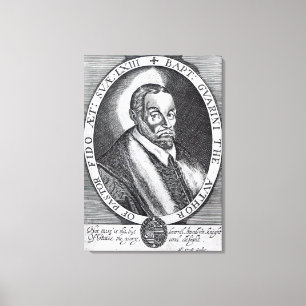 Lienzo Battista Guarini, frontispiece al 'pastor de IL