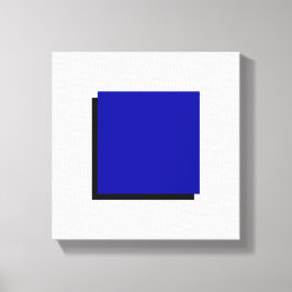 Lienzo Bauhaus Design Geométrico Art Blue Square